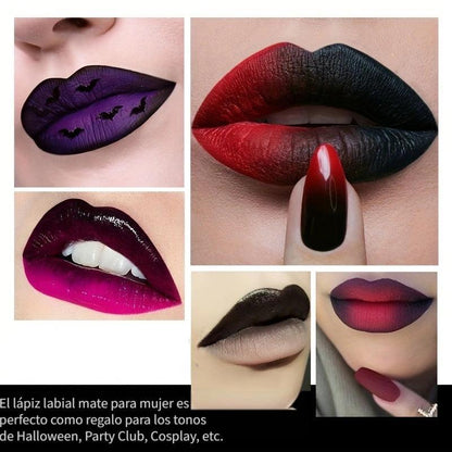 Music Festival Makeup Long-lasting Makeup Matte Lipstick Gift,?Cosmetic Hydrating Waterproof Matte Lip Care Lip Balm, Easy Coloring Lip Stick