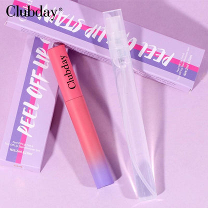 Peel Off Matte Lip Balm, Easy Coloring Lip Gloss, Lip Tint Moisturizer for All Occasions Lip Makeup, Girls and Women Makeup Accessories