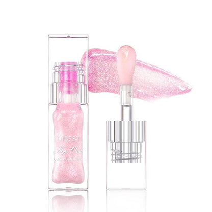 Temperature Color Changing Lip Oil, Moisturizing Easy Coloring Lip Gloss, Non-stick Cup Lip Glaze for Women