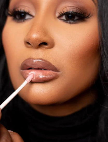 Vegan 'Bare' Lip Gloss with a Sheer Sparkle by Seventh Avenue Beauty Cosmetics