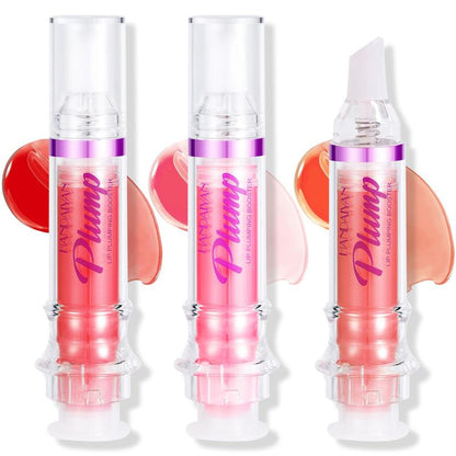 [Limited Time Activity]Lip Gloss Lip Plumping Booster SpicyLiplipstckLjifter Gloss HydratingVolumizes HighShine Lip PlumpinlipGlass Mirror LipGlaze Lip Makeup LipPlumping GlossLip Plumping SerumInstant Fuller Lips