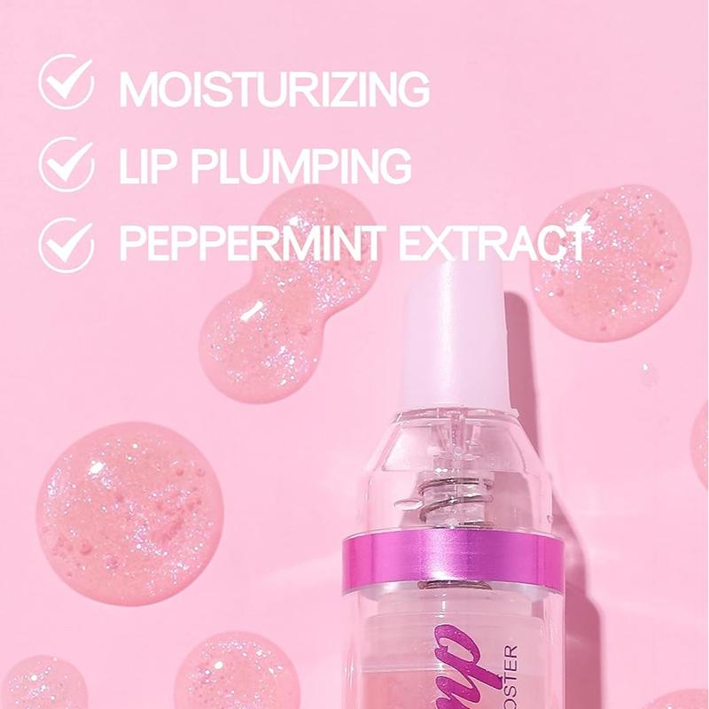 Lip Plumping Booster Spicy Lip Lipstick Lifter Gloss Hydrating Plumping Lip Glass Mirror Lip GlazeLip Makeup for Women Girls