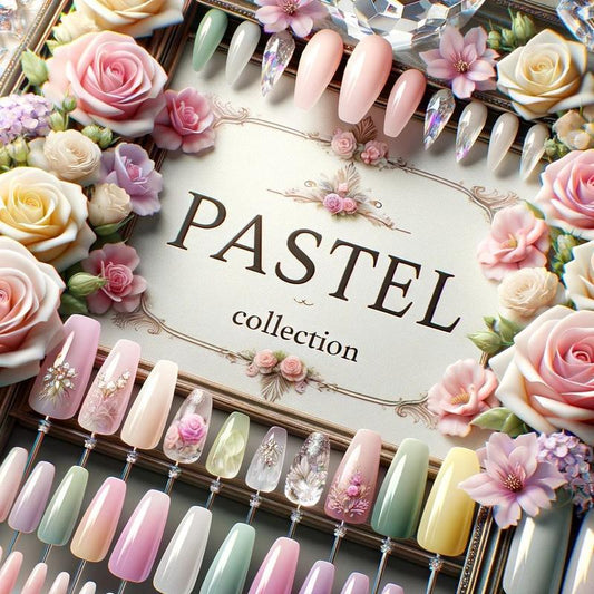 Pastel Collection Pressed-on Nails, dedicated to live, weekly update a variety of styles, accidentally meet your favorite, every live inevitably have activities, only for you to enter the live room, only appear in the live room!