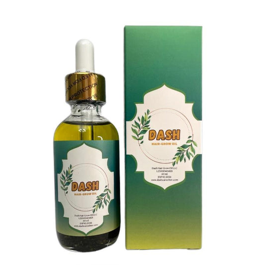 Dash Natural Hair Grow Oil, Hair Growth product, Rosemary Oil for Hair Growth, Follicles Strengthening Oil, Nourishing Treatment for Split Ends and Dry Scalp, For All Hair Type Silicone Free, Hair Nutrition, Hair Growth, Haircare,Jojoba