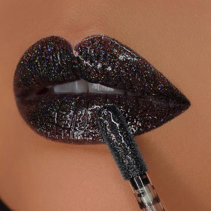 Black widow Holographic High Shine Gloss