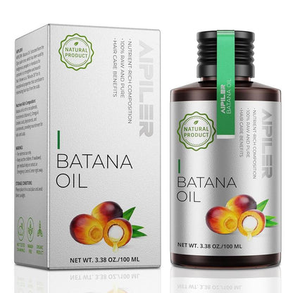 Organic Batana Oil for Hair Growth: Dr Sebi approved unrefined 100% pure and raw from Honduras for women and man everyday nature hair care