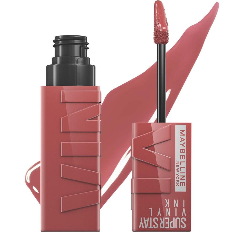 Maybelline Super Stay Vinyl Ink Longwear No-Budge Liquid Lipcolor Make Up, Highly Pigmented Color and Instant Shine