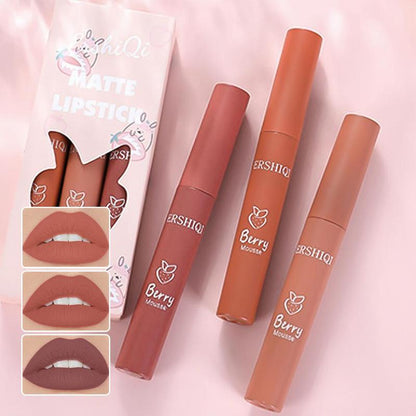 Long-lasting Matte Lipstick, Easy Coloring Lip Gloss for All Occasions Lip Makeup, Cosmetic Accessories, Hydrating Music Festival Makeup Supplies