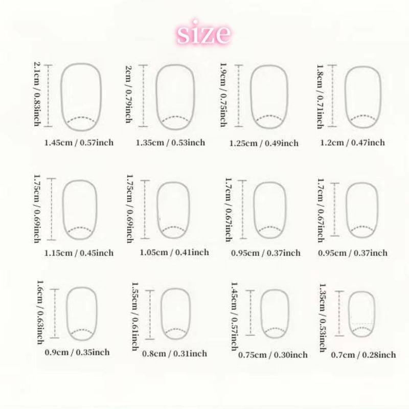 Orange & Fruit Print Fake Nails with 1 Nail File & 1 Sticker Sheet (24pcs/box), Short Oval False Nails, Press On Nails Kit for Women & Girls DIY Nail Art