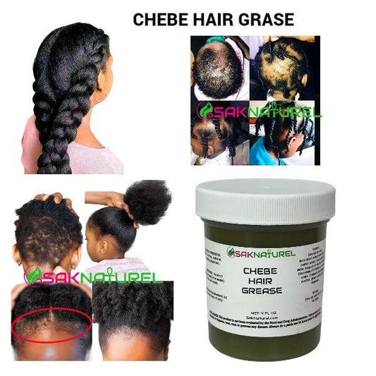 CHEBE HAIR GREASE Rosemary Fenugreek Hair Growth oil - Long Hair - Thick Hair -  Hair Growth - Ayurverdic Hair growth oil - Rosemary Hair Oil - Hibiscus Hair growth oil - Indian Hair Growth oil - Chebe Hair Growth Oil Organic - Herbal Haircare