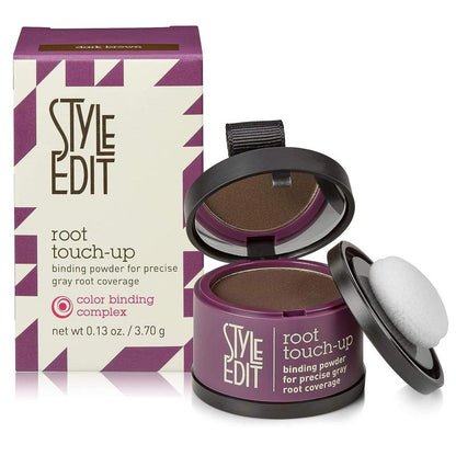 Root Touch-Up Powder by Style Edit Cover Up Hair Color for Grays and Roots Coverage | Root Concealer