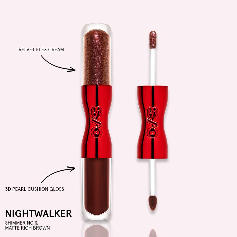 LIP SNATCHER Velvet Flex Cream & Cushion Gloss Lip Duo