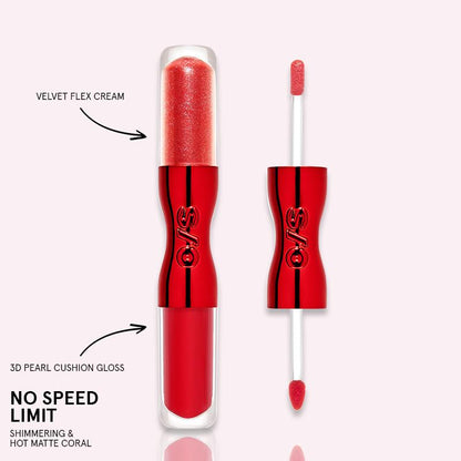 LIP SNATCHER Velvet Flex Cream & Cushion Gloss Lip Duo