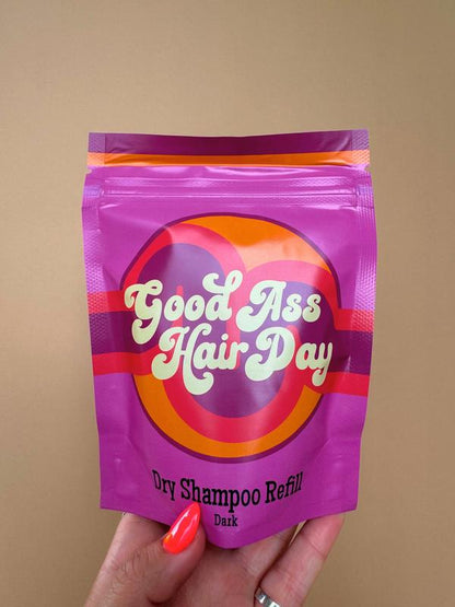 Good Ass Hair Day Dry Shampoo Refill for Dark Hair