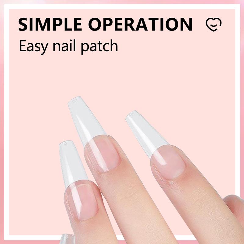 Maryton Solid Nail Gel Glue for Clear Acrylic Nail Tips Soft Gel Nail Tips,Gel Extensions Nail Strengthen,Builder Hard Gel Glue for Press on Nails Fake Nails,Modeling Gel for 3D Sculpture Home Salon DIY Nail Art,UV Light Cured