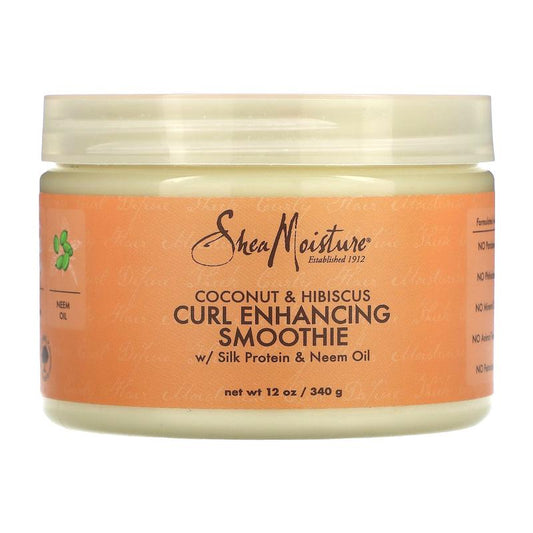 SheaMoisture Curl Enhancing Smoothie, Coconut & Hibiscus, 12 oz (340 g)