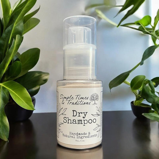 All-Natural Ingredient Dry-Shampoo Powder Sprayer