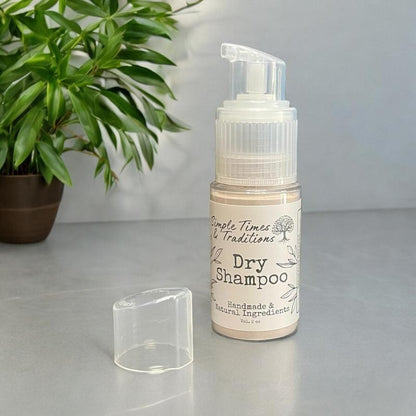 All-Natural Ingredient Dry-Shampoo Powder Sprayer