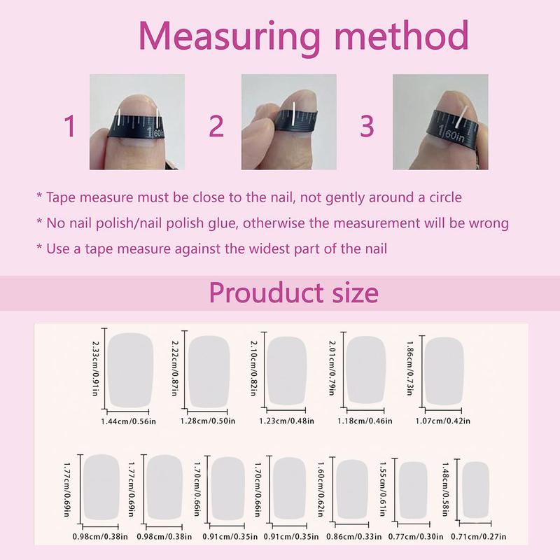 Colorblock Fake Nail & 1 Sheet Tape & 1 Count Nail File, 24pcs Mosaic Pattern Short Square Press on Nails for Women & Girls, Removable Nail Art Artificial Full Cover, Women Girls DIY Manicure