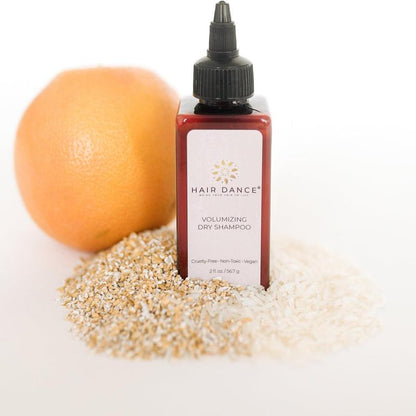 Dry Shampoo Powder in Grapefruit - Organic Ingredients - Volumizing - 2 oz