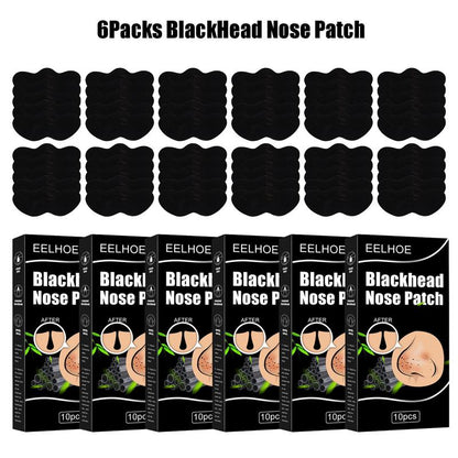 Blackhead Remover Nose Mask, 3 Packs/6 Packs/10 Packs?Nose Pimple Patch, Deeply Cleaning Nose Patch, Professional Nose Care Products for Women & Men