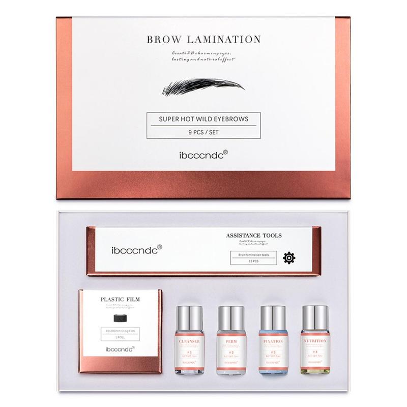 Summer Professional Eyebrow Lamination Kit, Diy Brow Lamination Kit, Long-lasting Brow Perm Lamination Kit for Home, Makeup Tool Set, Makeup Accessories, Cosmetic Products