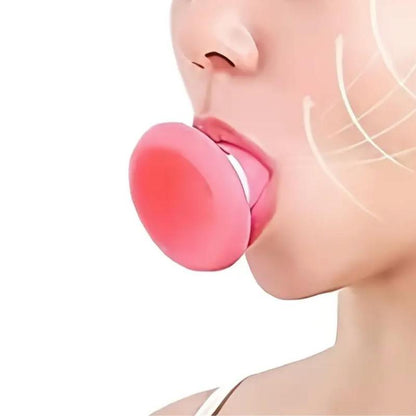 Face Massage Roller Trainer, Portable Jaw Exerciser, Facial Firming Tool, Face Muscle Training Device for Women, Gymtok