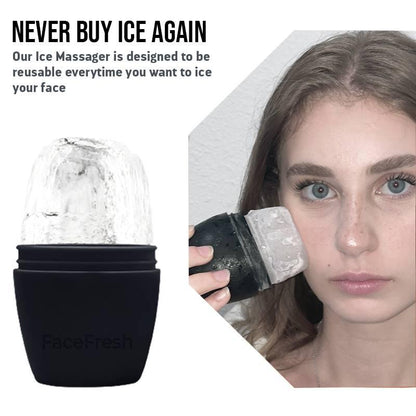 Ice Face Massager, Clear Skin, Remove Eye Bags, Slim Face, Reduce Puffiness, Sculpt Jawline, Reduce Redness, Headache Relief, Natural Glow, Facial Slimming Tool