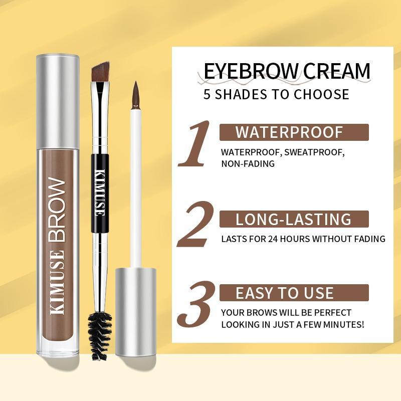 1 Piece Long-lasting Eyebrow Gel, Easy to Use, Brow Makeup Tool, Effortlessly and Stays on All Day, Eye Makeup Products