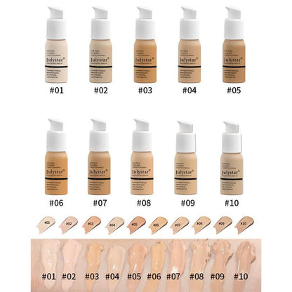 Long-lasting Foundation, Oil Control Moisturizing Foundation, Full Coverage Flawless Makeup Cream, Lightweight Concealer Foundation