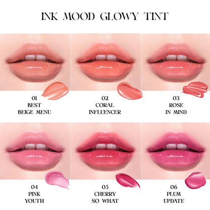 [PERIPERA Official Shop] PERIPERA Ink Mood Glowy Tint | Glossy Lip Stain | K-beauty