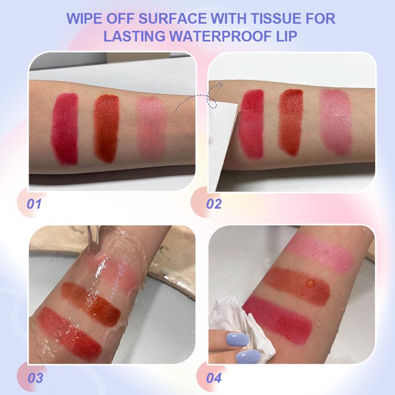 SACE LADY Tinted Lip Balm Moisturized Lasting Waterproof Lip Stain Magic Color Changing Pigmented Lipstick