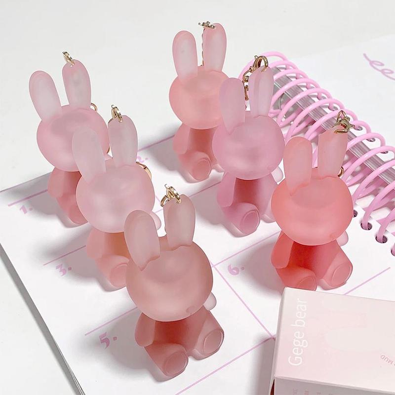 Cute Rabbit Design Lipstick Kit (6pcs), Long Lasting Easy Coloring Lip Sticks, Moisturizing Lipstick, Suitable for All Occasions Lip Makeup, Girls and Women Makeup Accessories