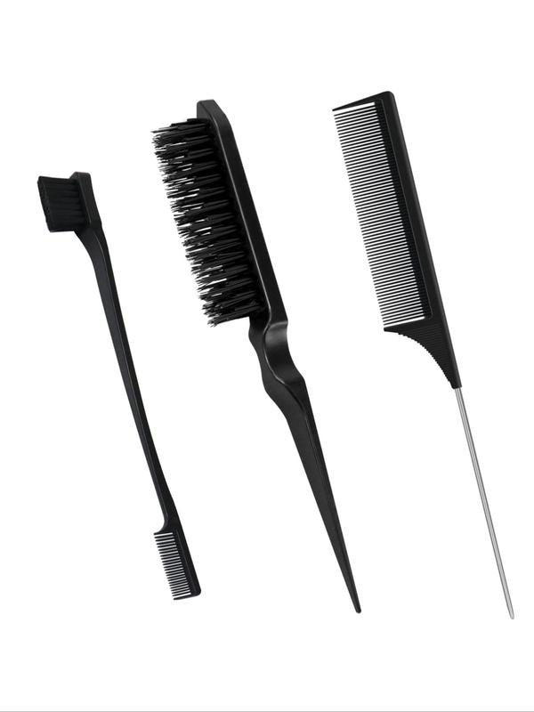 Hair Styling Comb Set, Haircare Tool Set, Including Hair Comb, Spray Bottle, Eyebrow Brush, Rat Tail Comb, Professional Durable, Suitable Hair Salon Tools