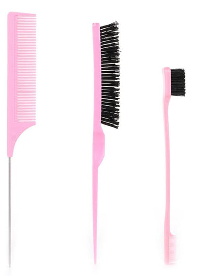 Hair Styling Comb Set, Haircare Tool Set, Including Hair Comb, Spray Bottle, Eyebrow Brush, Rat Tail Comb, Professional Durable, Suitable Hair Salon Tools