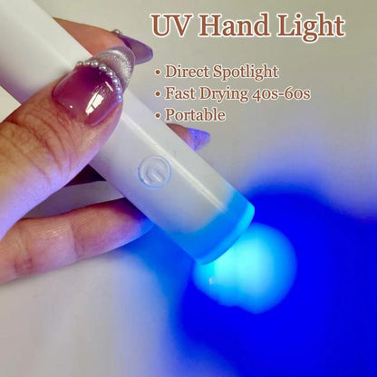 quality Press On Nails with UV Light lamp Gel Glue BaseCoat Remover Last 2 weeks Reusable Nail Polish Nail Gel Nail Care women gift cuties Acrylic Glossy fake nails false nails nail art kits glue on rhinestones long medium ballerina nail sticker