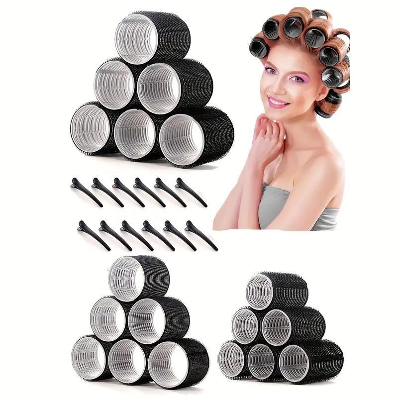 Heatless Hair Curler Set, 30pcs/60pcs Self Grip Hair Roller, Self Holding Rollers, Hair Rollers For Salons and Home, Summer Hair Styling Tool