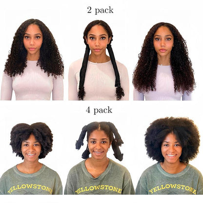 Length-n-Lock (A Heat-Free, and Size-Adjustable Device for Preventing Shrinkage and Elongating Curls/Coils)