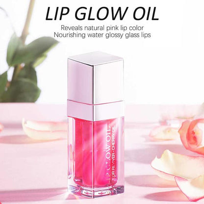 Hydrating Lip Glow Oil, Plumping Lip Gloss, Moisturizing Lip Oil Gloss bloody lip tint, Transparent Moisturizing Lip Balm, Natural Lip Plumper, Lip Plumper Gloss Make Lips Fuller (Rosewood) Lip Makeup Sets Lipstick  Glossy Lip Care Moisturizer Hydrate