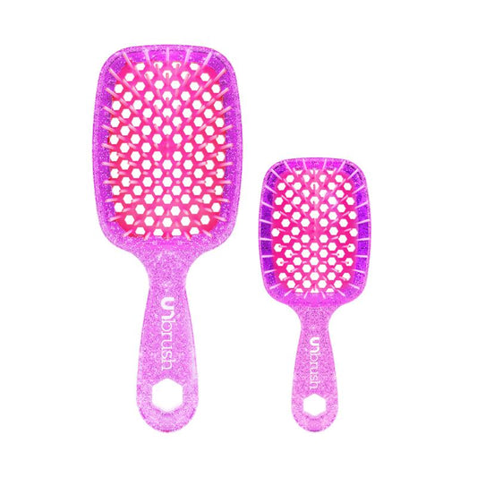 FHI Heat UNbrush Detangling Brush Duo: Original UNbrush and Mini UNbrush Duo