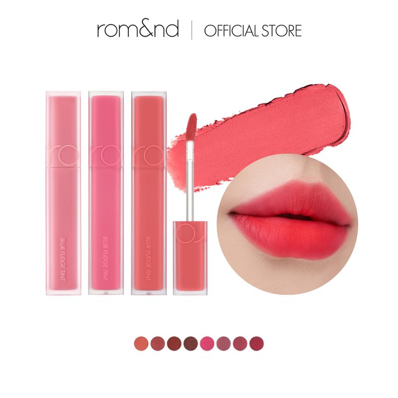 [rom&nd Official Shop] rom&nd Blur Fudge Tint 30g, Matte lipstick that Spreads Easily and Smoothly, Gloss, Lipgloss, tiktok shop store, tiktok store shop, tiktok shop, korean makeup, k beauty makeup, makeup, korean lip tints, korean lippies, Lip gloss