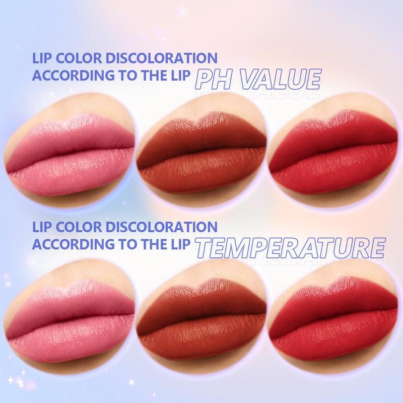 Sace Lady 3 Counts/set Comfort Color Changing Juicy Lipstick, Summer Gifts, Moisturizing Liquid Lip Balm Lip Plumper Lip Tint, Hydrating Lip Care Lipstick, Natural Plumping Color Lip Gloss?for Gift, Trending Product