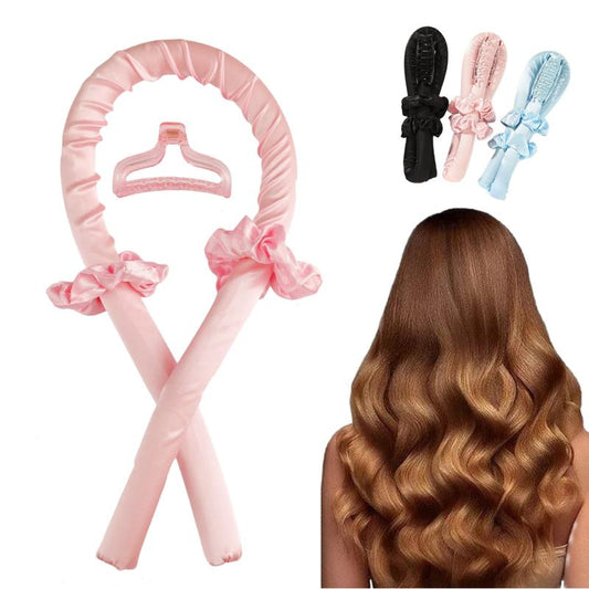 Lazy Heatless Curling Styling Tools No Heat Curls Headband  Sleep Overnight Haircare Gift