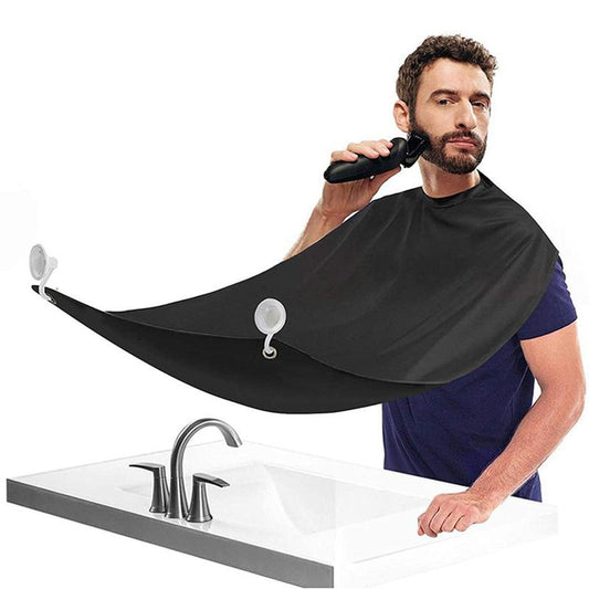 Beard Shaving Apron, Beard Shaving Apron, Creative Wall Mirror Suction Haircut Wrap Cape, Beard Shaving Apron, Hair Cape, Hair Cutting Holder