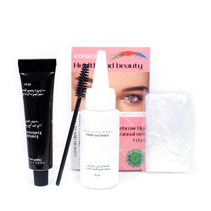 Eyebrow Dye Kit with Brush, 1 Count Self-drying Waterproof Long Last Makeup For Women