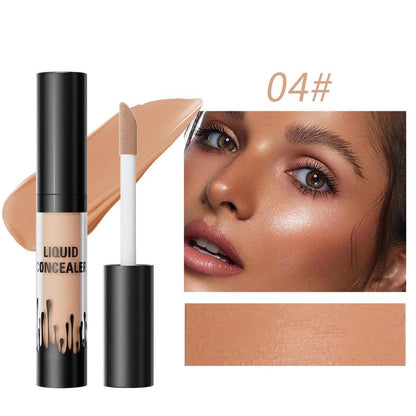 Long-lasting Liquid Concealer, Waterproof Concealer, Lightweight Full Coverage Flawless Makeup Cream, Makeup Product for Women & Girls