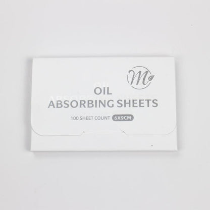 100pcs Disposable Oil Absorbing Paper, Portable Makeup Facial Oil Blotting Sheet, Skin Care Tool For Oily Skin