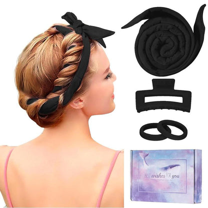 Heatless Hair Curling Tool, 1 Box Soft Sleeping Curling Headband, Hair Styling Accessories For Women