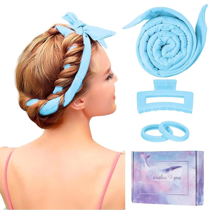 Heatless Hair Curling Tool, 1 Box Soft Sleeping Curling Headband, Hair Styling Accessories For Women