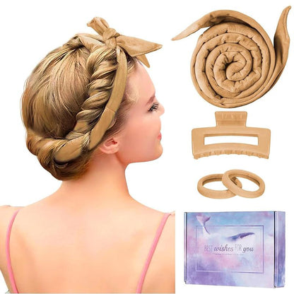 Heatless Hair Curling Tool, 1 Box Soft Sleeping Curling Headband, Hair Styling Accessories For Women